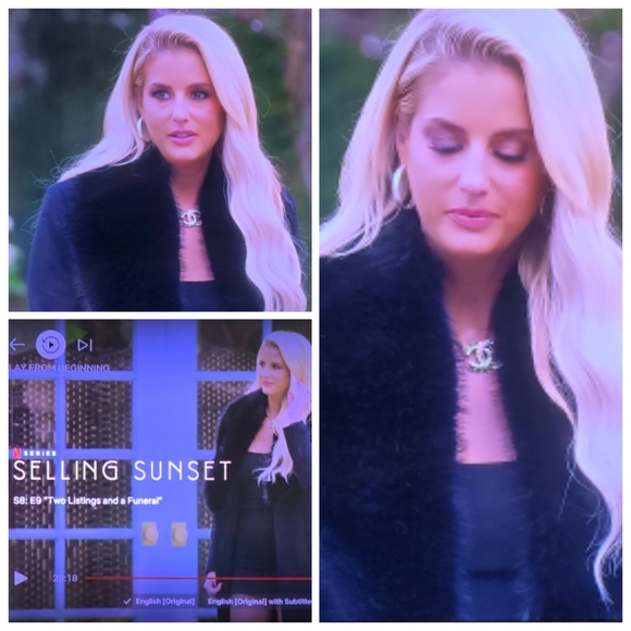 NWOT Ralph Lauren Faux Fur Collar Wool Coat -- Black (2 - XS/S) - Picture 6 of 8